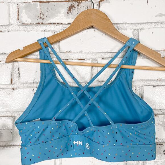 Humankind x Target Bathing Suit Top Pride Month Rainbow Sprinkles M - Picture 6 of 7